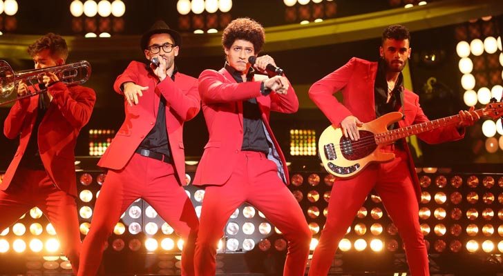 Carlos Baute imita a Bruno Mars