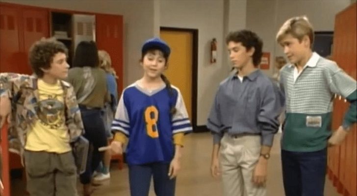 Algunos de los jóvenes protagonistas de 'Buenos días, señorita Bliss'