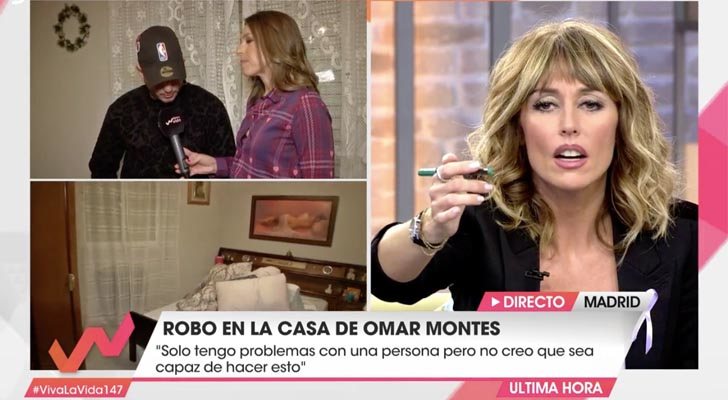 Emma García habla con Omar Montes