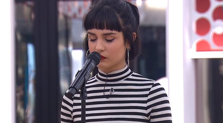 Natalia en el segundo pase de micros de la Gala 10 de &#39;OT 2018&#39;