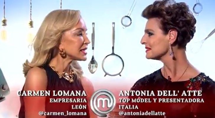 Carmen Lomana y Antonia Dell'Atte