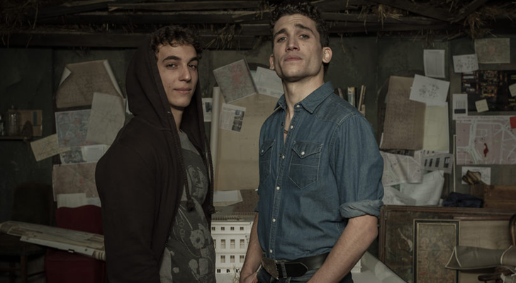 Río y Denver en 'La casa de papel'