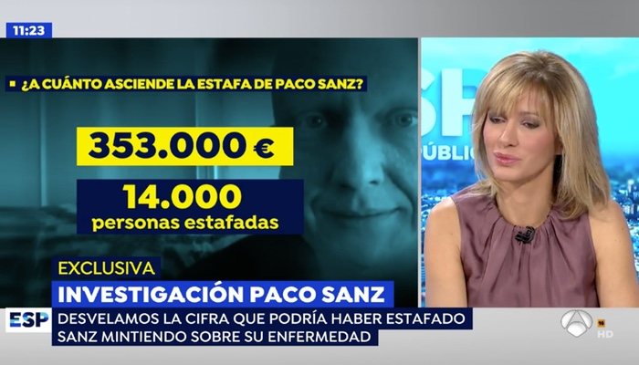 El informe inédito de 'Espejo Público' sobre Paco Sanz