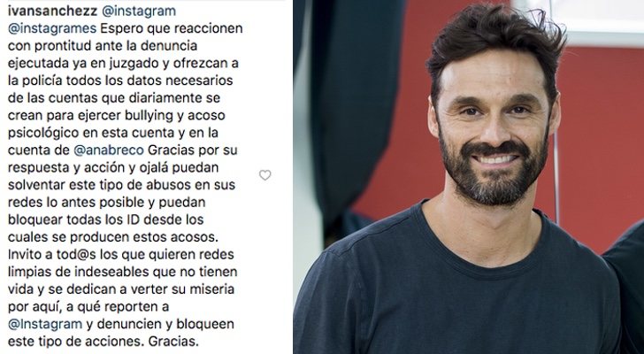 Iván Sánchez y su texto en Instagram