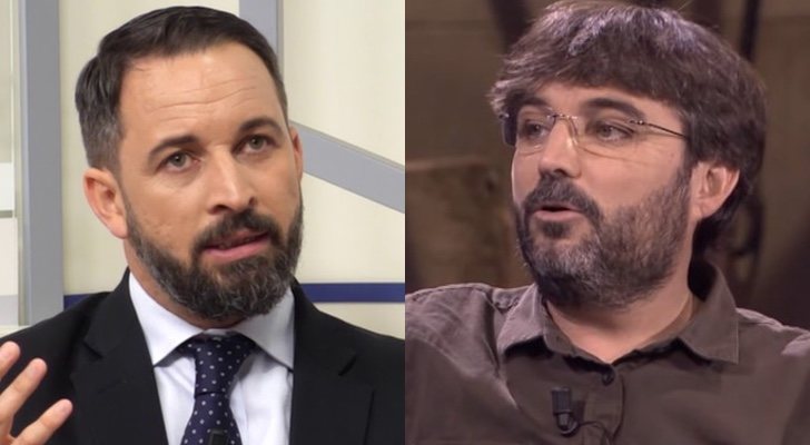 Santiago Abascal y Jordi Évole