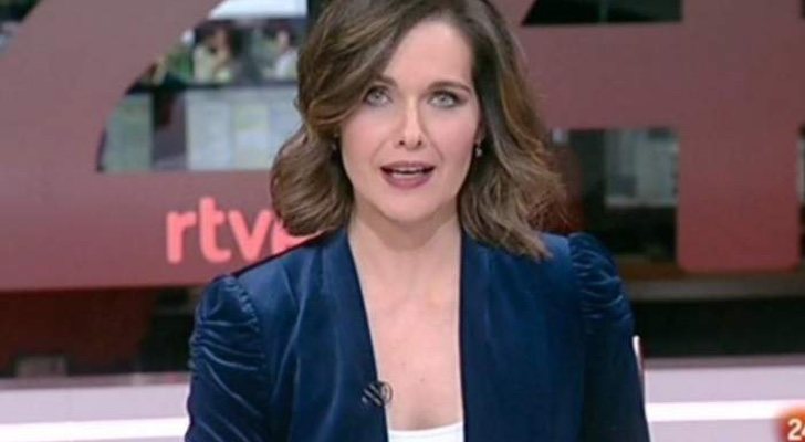 Raquel Martínez presentando el Canal 24 horas