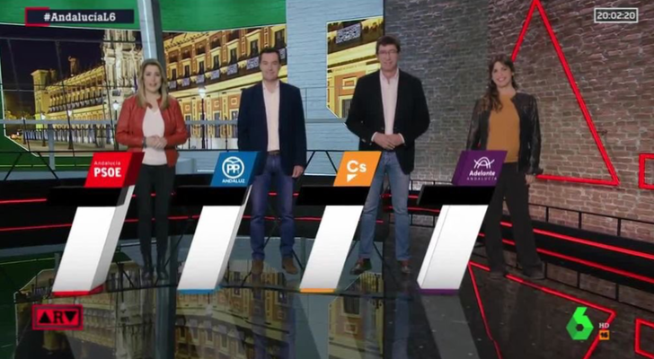 Los candidatos andaluces en realidad aumentada en laSexta