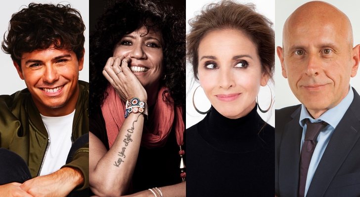 Alfred García, Rosana, Ana Belén y Javier Llanos