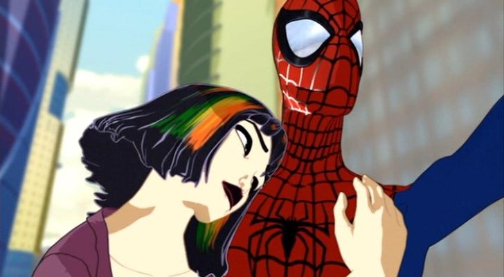 Spider-man salva a una chica que luego se convertiría en villana en 'Las increíbles aventuras de Spider-man'