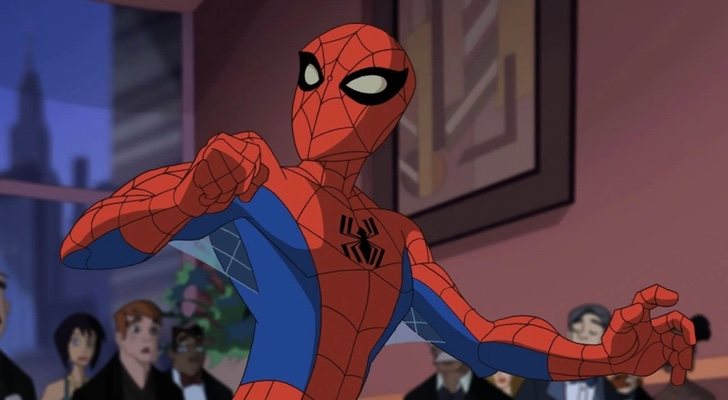 Diseño de 'Spider-man en 'El espectacular Spider-man'