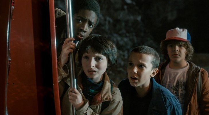 Los protagonistas de 'Stranger Things', uno de los grandes éxitos de Netflix