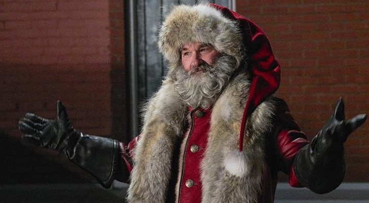 Kurt Russel como Nick Saint en "Las crónicas de Navidad" de Netflix