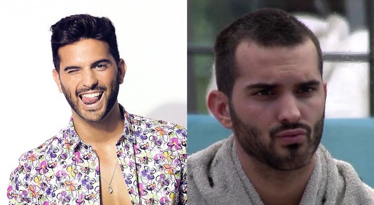 Suso Álvarez antes y después de su cambio de look en 'GH VIP 6'