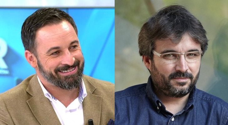 Santiago Abascal y Jordi Évole