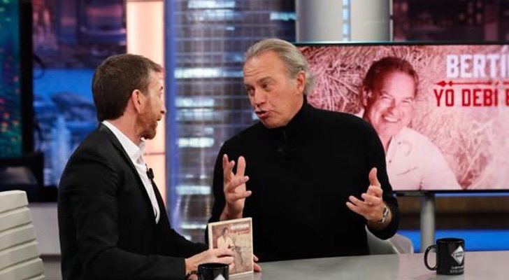 Bertín Osborne junto a Pablo Motos en 'El Hormiguero 3.0'