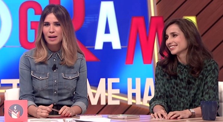 Zahara en el plató de 'Ese programa del que usted me habla'