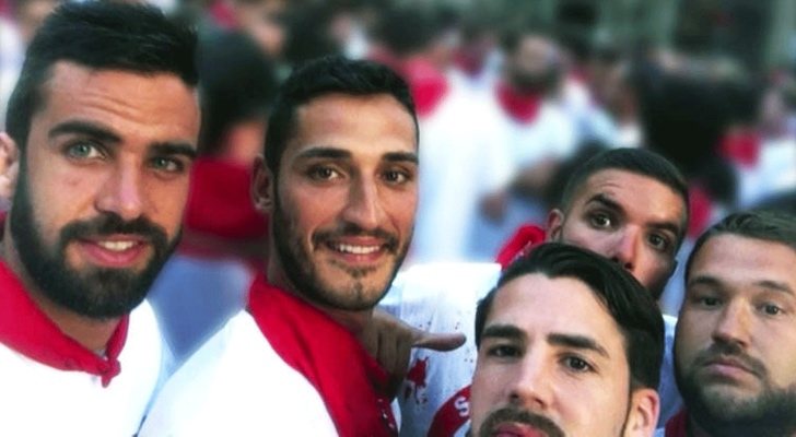 Los miembros de La Manada