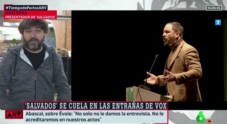 Jordi Évole en &#39;Al rojo vivo&#39;