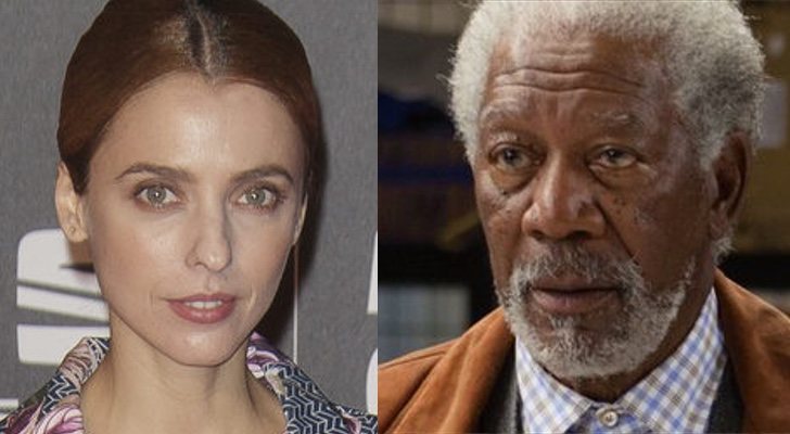 Leticia Dolera y Morgan Freeman