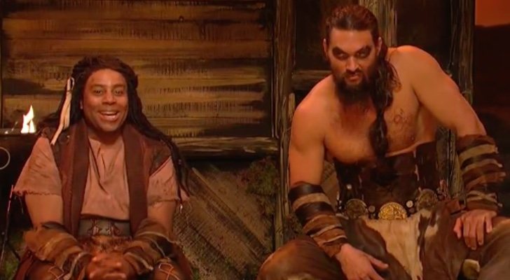 Kenan Thompson y Jason Momoa presentan 'Khal Drogo's Ghots Dojo' para 'Saturday Night Live'