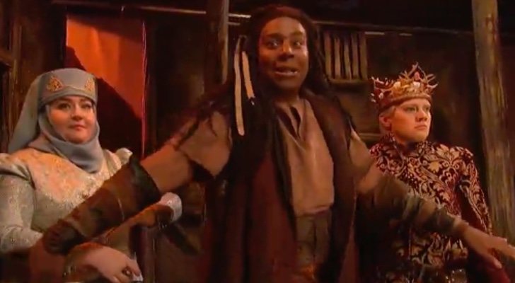 Kenan Thompson separa a Joffrey y Olenna de 'Juego de Tronos', interpretados por Kate McKinnon y Andy Bryant para 'Saturday Night Live'