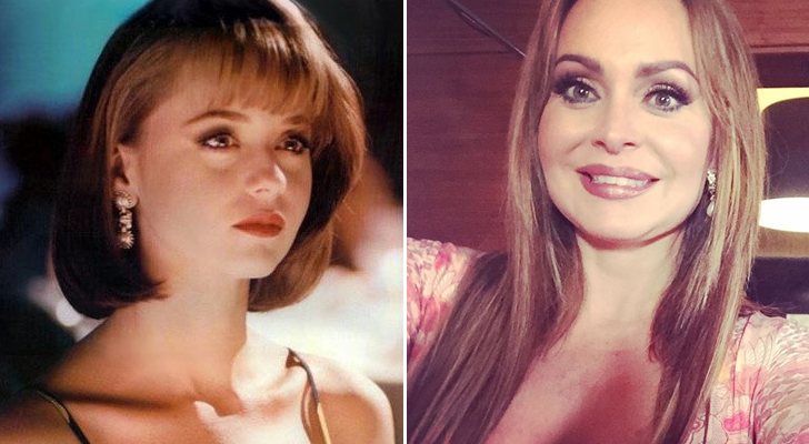 Gabriela Spanic en 'La usurpadora' y en una imagen de 2018