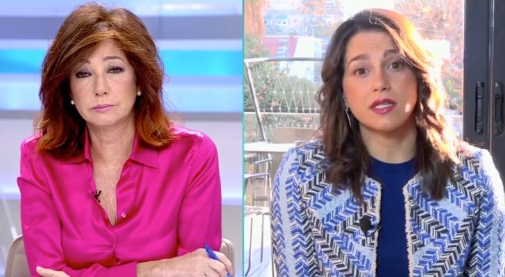 Ana Rosa Quintana entrevista a Inés Arrimadas en 'El programa de Ana Rosa'