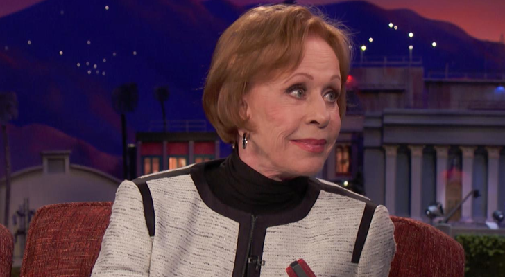 Carol Burnett, ganadora del primer Globo de Oro honorífico en el ámbito televisivo
