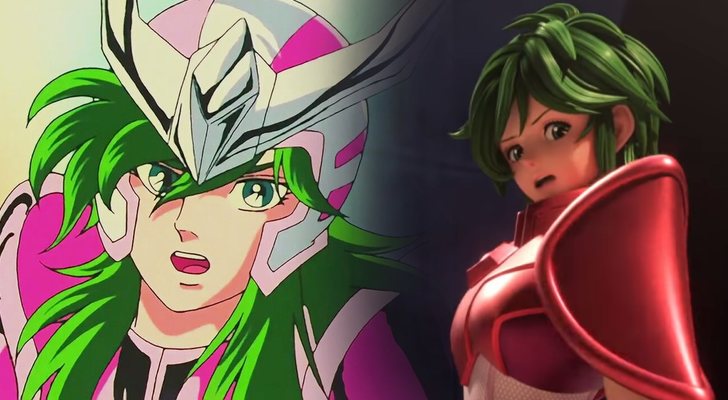 Shun en las dos versiones de &#39;Saint Seiya&#39;