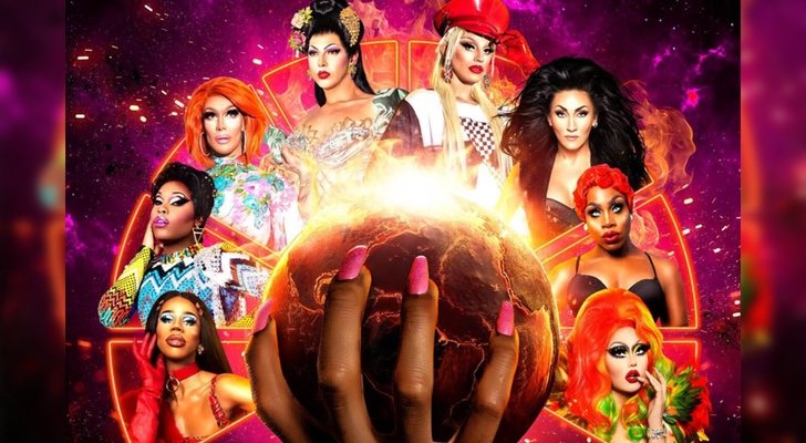 Las reinas del drag que participan en el tour "RuPaul's Drag Race: Werq the world"