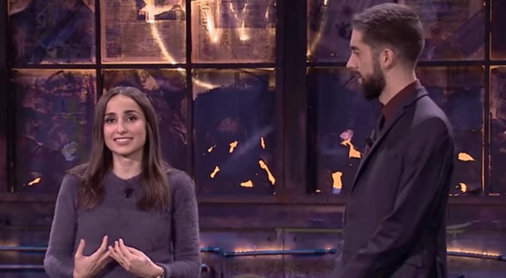 Zahara junto a David Broncano en &#39;La resistencia&#39;