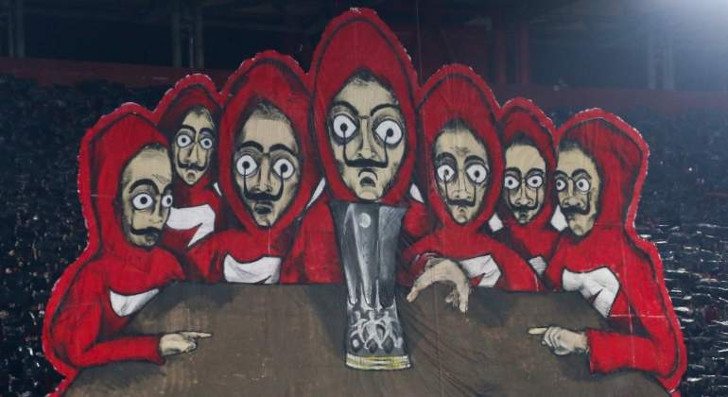 La Casa de Papel en el fútbol