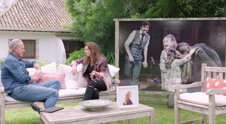 Bertín y Niña Pastori en 'Mi casa es la tuya'