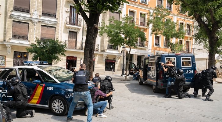 Localización de la fachada del edificio Victoria de &#39;Estoy vivo&#39; en la plaza de la Paja