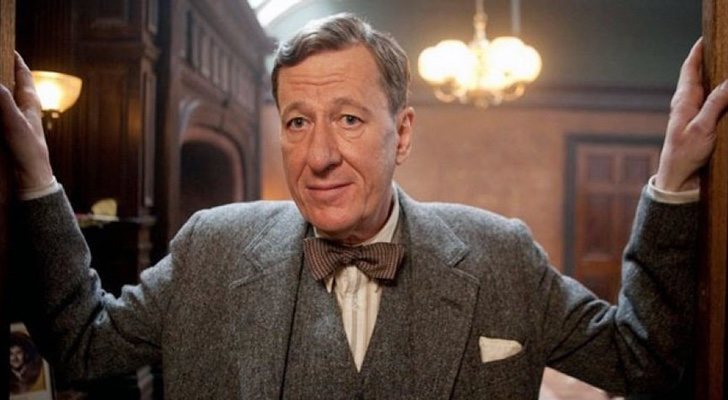 Geoffrey Rush en "El discurso del rey"