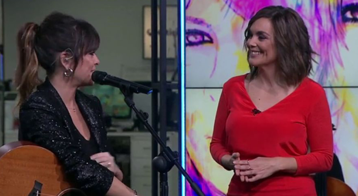Vanesa Martín en 'Antena 3 Noticias'