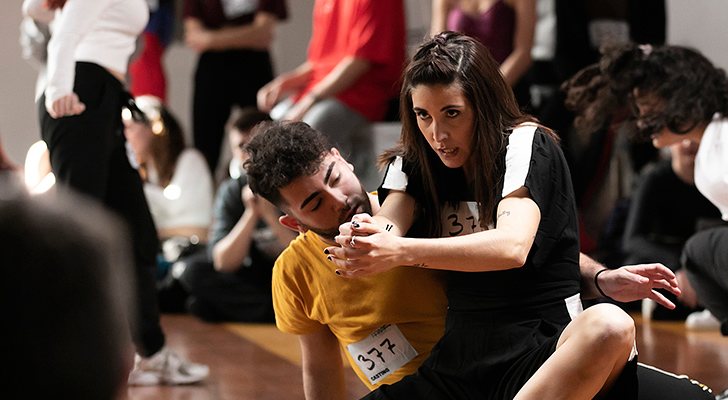 Aspirantes del casting de 'Fama a bailar 2019' en Madrid