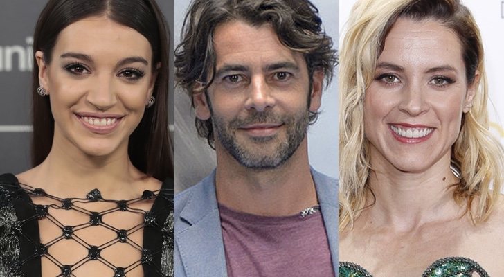 Ana Guerra, Eduardo Noriega y Maggie Civantos