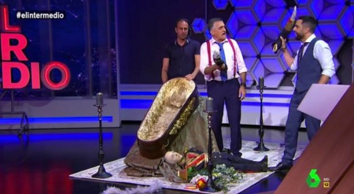 Dani Mateo y El Gran Wyoming en &#39;El intermedio&#39;