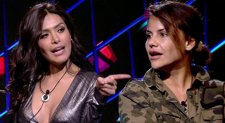 Miriam y Mónica en su primer encuentro en 'GH VIP 6'