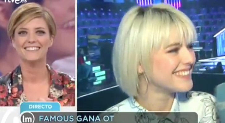 María Casado y Alba Reche en la conexión de 'La mañana'