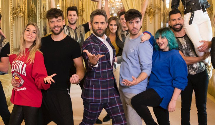 Roberto Leal y los chicos de &#39;OT 2017&#39; en &#39;Telepasión&#39;
