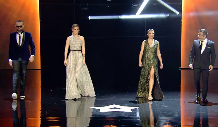 Risto Mejide, Edurne, Eva Hache y J.J. Vázquez en &#39;Got Talent especial Navidad&#39;