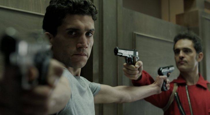 Jaime Lorente y Pedro Alonso en 'La Casa de Papel'
