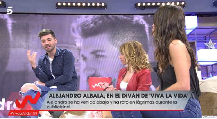 Alejandro Albalá y Sofía Suescun coinciden en 'Viva la vida'