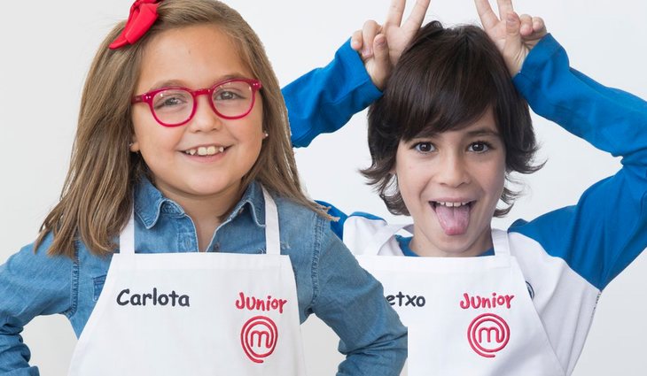 Carlota (izq) y Josetxo (der), concursantes de 'MasterChef Junior 6'