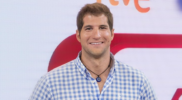 Julián Contreras en el plató de 'Corazón'