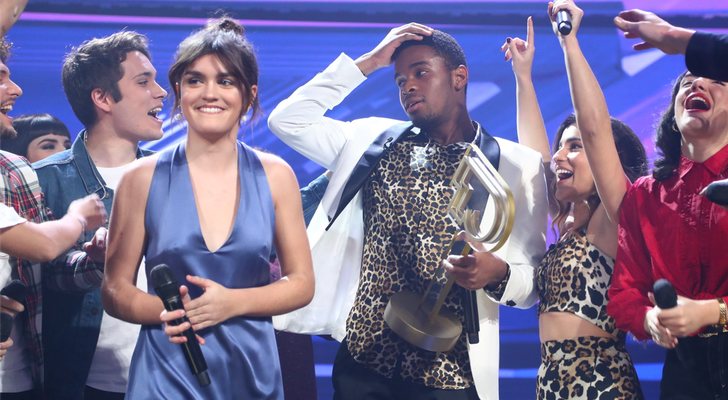 Amaia Romero en la final de 'OT 2018'