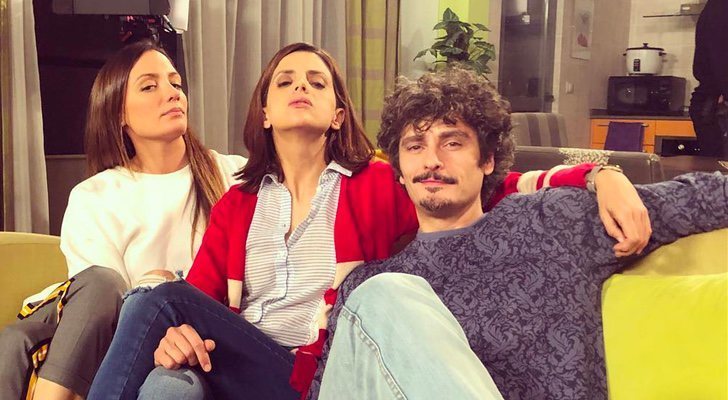 María Hervás, Macarena Gómez y Antonio Pagudo en 'La que se avecina'