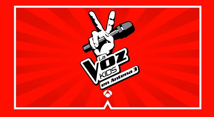 Logotipo de 'La voz kids' en Antena 3